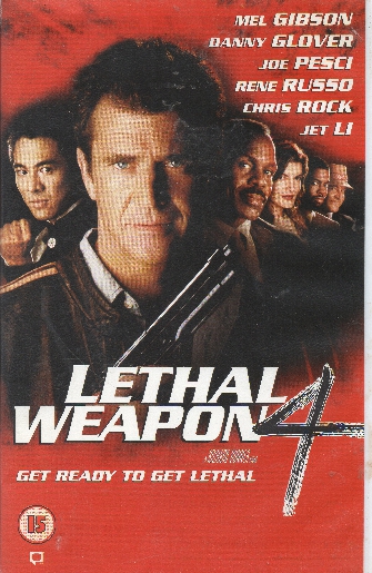 (image for) Lethal Weapon 4 VHS Video Cert 15